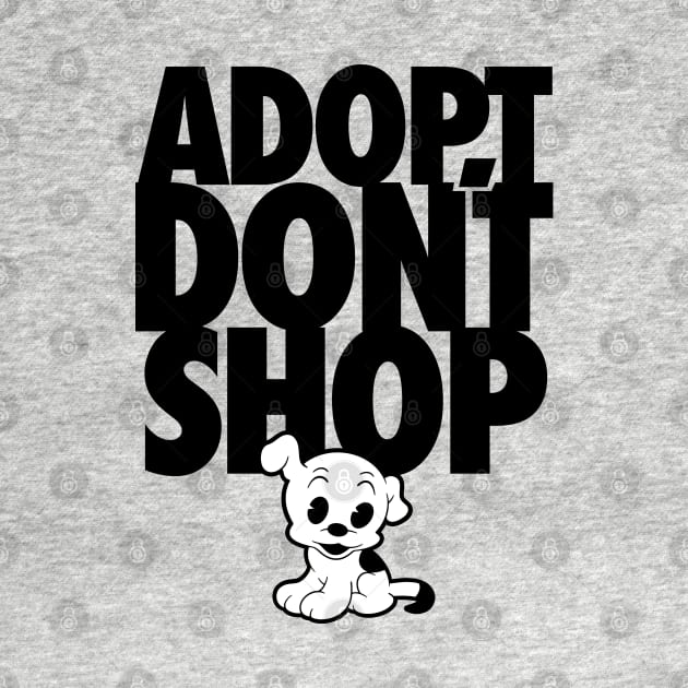 ADOPT DON'T SHOP - Betty Boop Pudgy by ROBZILLA